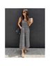 OAK + FORT Graphic Gray Black Jumpsuit Size XS - photo 3