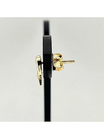 Tiffany & Co. Tiffany &amp; Co. Loving Heart Earrings, Yellow Gold (YG) 750, Women's Earrings (view 2)