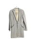 Max Studio Tweed Gray Tan Coat Size 8 - photo 6