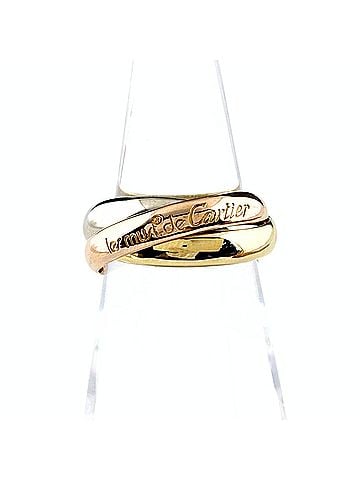 Cartier Cartier Trinity Ring, Yellow Gold (YG), 750, Women's Ring (view 1)