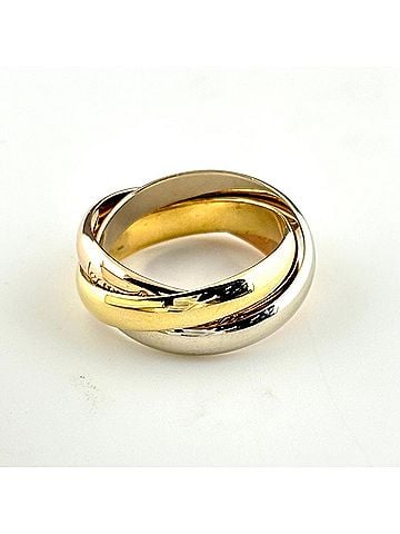 Cartier Cartier Trinity Ring, Yellow Gold (YG), 750, Women's Ring (view 2)