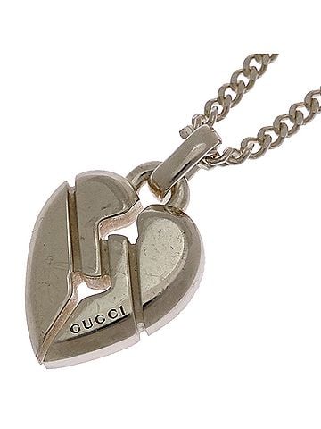 Gucci Gucci Knot Heart Women's Necklace, Sterling Silver 925 (view 2)