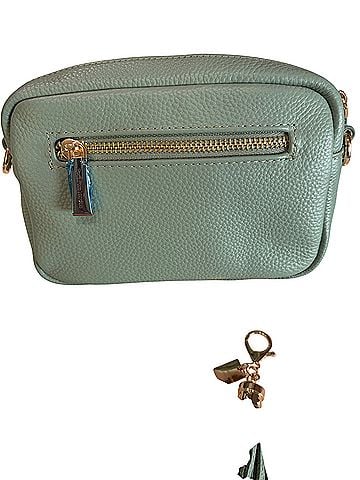 Pom Pom London mini city Leather Crossbody Bag (view 2)