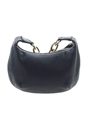 Madewell Micro Gold Chain Handle Leather Hobo Bag Hobo (view 2)