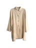 Jil Sander 100% Cashmere Solid Tan Brown Coat Size 6 - photo 1