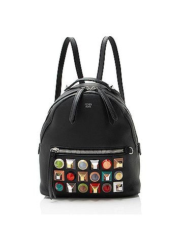 Fendi Fendi Leather Studded By The Way Mini Backpack (view 1)