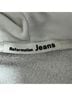 Reformation Ivory Blue White Sweatshirt Size XS - photo 5