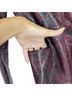 Tommy Hilfiger 100% Lambskin Snake Print Black Burgundy Blazer Size S - photo 7
