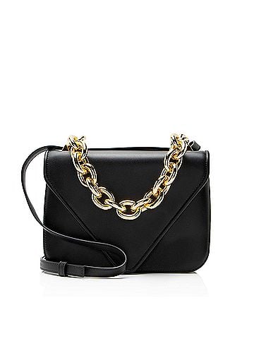 Bottega Veneta Bottega Veneta Smooth Leather Mount Envelope Chain Small Shoulder Bag (view 1)