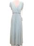 Mac Duggal 100% Polyester Solid Multi Color Green Blue Cocktail Dress Size 6 - photo 1