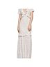 BCBGeneration 100% Cotton Floral White Pink Casual Dress Size 0X - photo 3