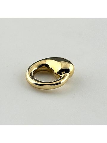 Tiffany & Co. Tiffany &amp; Co. Eternal Circle Top YG Yellow Gold Pendant 750 Women's (view 2)