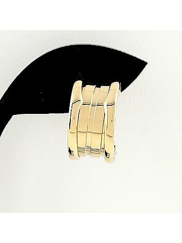 Bvlgari Bulgari BVLGARI B-zero1 Earring Set, Yellow Gold (YG), 2-Band Earrings, 750, Women's (view 2)
