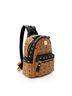 MCM 100% Leather Brown MCM Visetos Mini Studded Backpack One size - photo 3