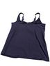 Lands' End Solid Blue Swimsuit Top Size 14 - photo 2