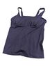 Lands' End Solid Blue Swimsuit Top Size 14 - photo 1