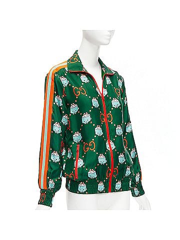 Gucci Gucci Monogram Silk Track Jacket (view 1)