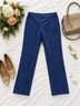A.n.a Navy Cropped Straight-Leg Women's Pants Casual Pants - photo 9
