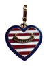 Juicy Couture Stripes Hearts Red White Blue Gold Shoulder Bag One size - photo 1