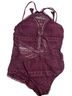 Becca Purple One Piece Swimsuit Size M - photo 1