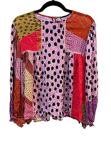 BLANK Long Sleeve Blouse (view 1)