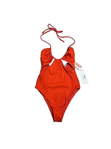 Zulu & Zephyr Chilli Halter One Piece One Piece Swimsuit (view 1)