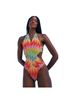FARM Rio Print Multi Color One Piece Swimsuit Size L - photo 1