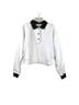 Tuckernuck White Green Pullover Sweater Size XS - photo 2