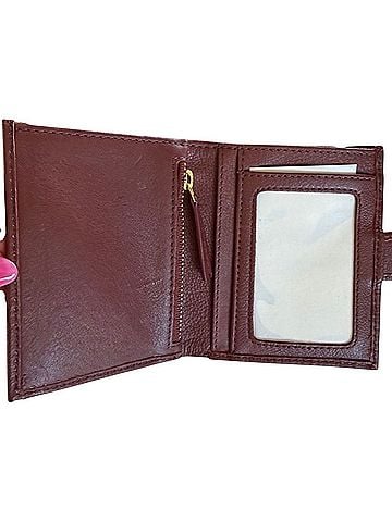 House of Harlow 1960 Burgundy Bifold Wallet (view 2)