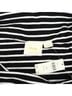Maeve Stripes Black White Blouse Size L - photo 5