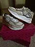 Tory Burch Gray White Sneakers Size 8 - photo 3