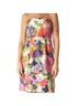 J.Crew 100% Silk 100% Polyester Floral Multi Color Cocktail Dress Size 2 - photo 4