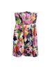 J.Crew 100% Silk 100% Polyester Floral Multi Color Cocktail Dress Size 2 - photo 1