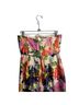J.Crew 100% Silk 100% Polyester Floral Multi Color Cocktail Dress Size 2 - photo 6