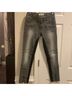 Karen Millen Black Gray Jeans Size 4 - photo 16