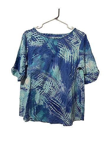 Chico's Short Sleeve Blouse (view 1)