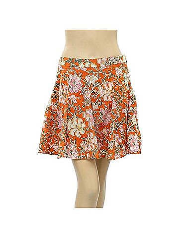 Free People Free People End Of The Island Godet Mini Skirt Floral Printed M-10 NWT 283071 Casual Skirt (view 1)