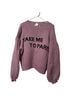 Anthropologie Purple Pullover Sweater Size M - photo 1