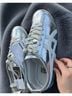 Onitsuka Tiger Silver Sneakers Size 8 - photo 3