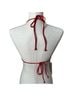 White Fox Red Swimsuit Top Size M - photo 2