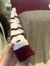 Pink Gray Burgundy Long Sleeve Button-Down Shirt Size L - photo 5