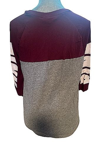 Pink Long Sleeve Button-Down Shirt (view 2)