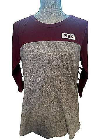 Pink Long Sleeve Button-Down Shirt (view 1)