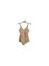 Sears Floral Solid Ivory Bodysuit Size L - photo 1