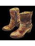 BED|STU 100% Leather Brown Boots Size 8 - photo 7