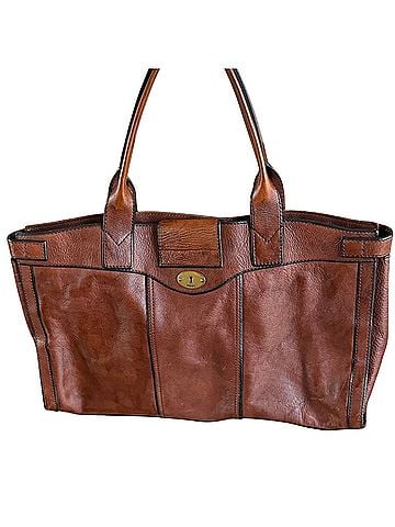 Fossil Leather Tote (view 2)