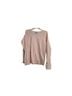 Draper James Checkered-gingham Plaid Pink White Sweatshirt Size L - photo 1