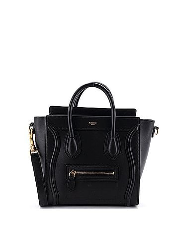 Céline Luggage Bag Smooth Leather Nano (view 1)