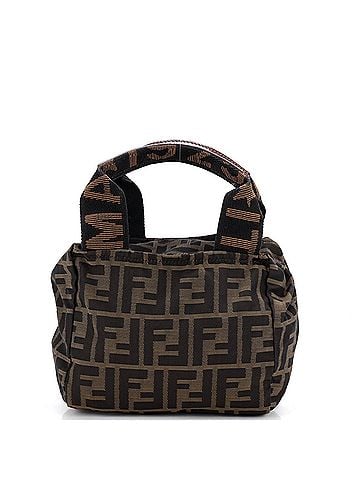 Fendi Vintage 1925 Cosmetic Tote Zucca Canvas Mini (view 1)