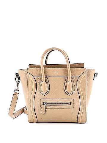 Céline Luggage Bag Grainy Leather Nano (view 1)